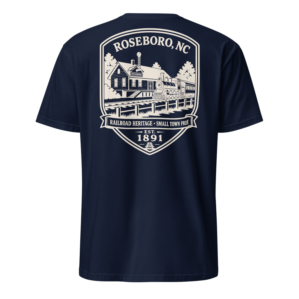 Roseboro, NC - Railroad Town- Unisex T-Shirt