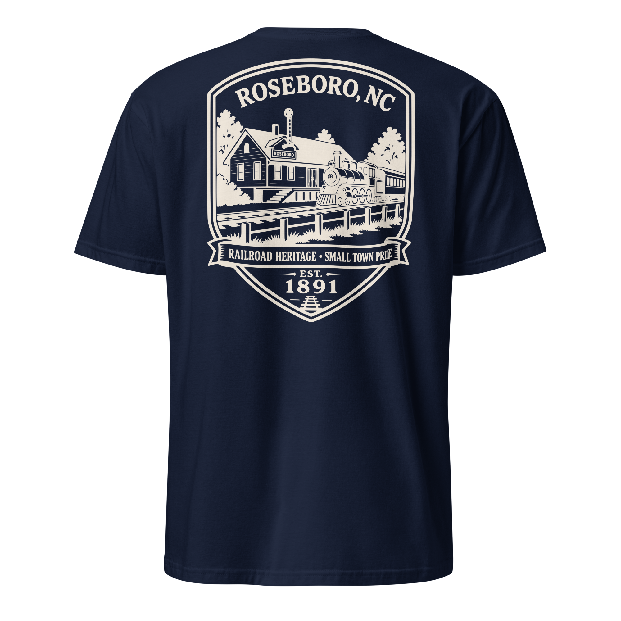 Roseboro, NC - Railroad Town- Unisex T-Shirt