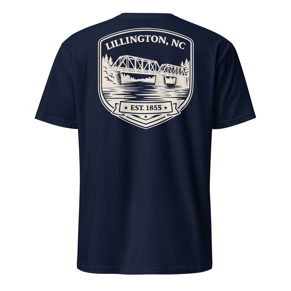 Lillington, NC - Old Trestle Bridge - Unisex T-Shirt