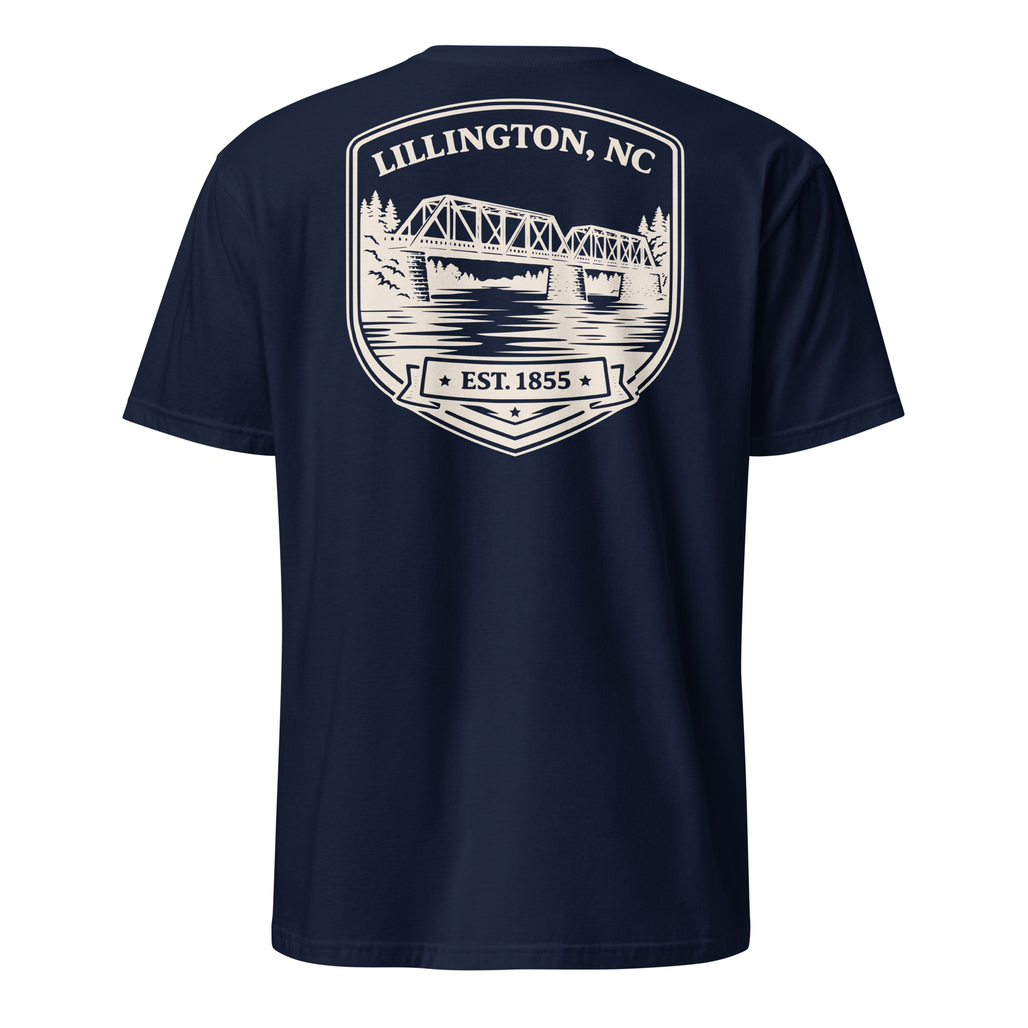 Lillington, NC - Old Trestle Bridge - Unisex T-Shirt
