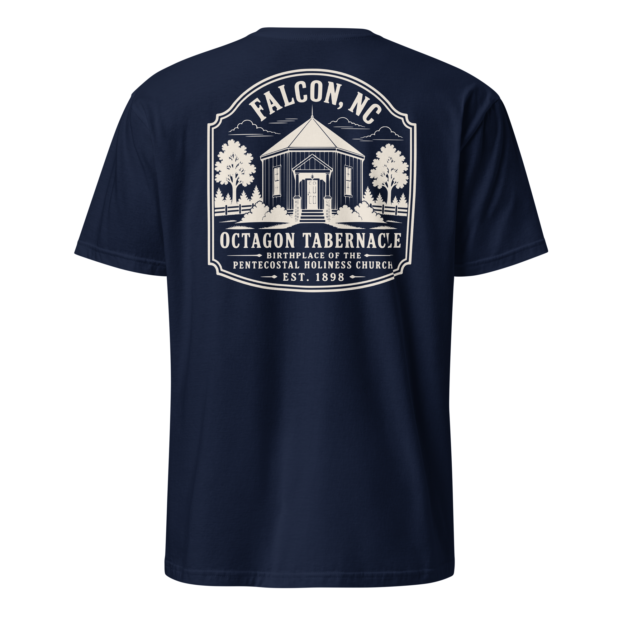 Falcon, NC - Octagon Tabernacle 2 - Unisex T-Shirt