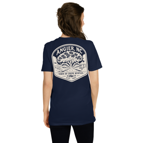 Angier, NC - Town of Crepe Myrtles - Unisex T-Shirt