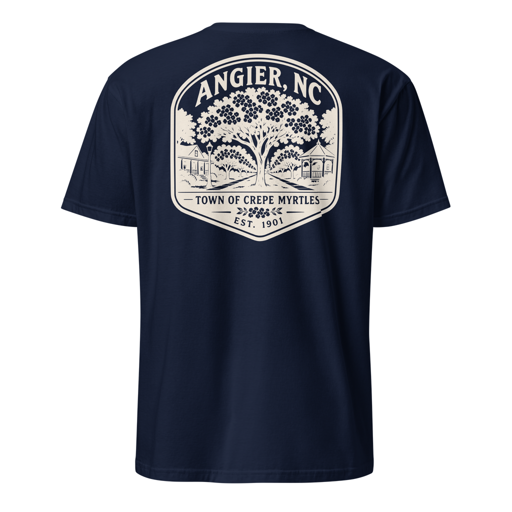 Angier, NC - Town of Crepe Myrtles - Unisex T-Shirt