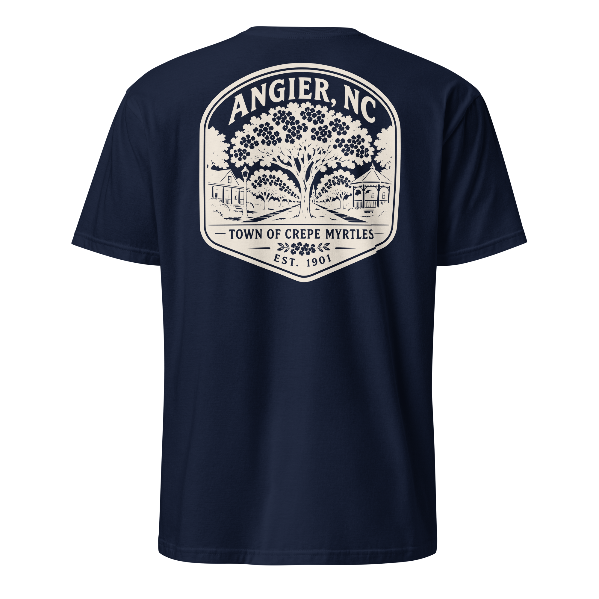 Angier, NC - Town of Crepe Myrtles - Unisex T-Shirt