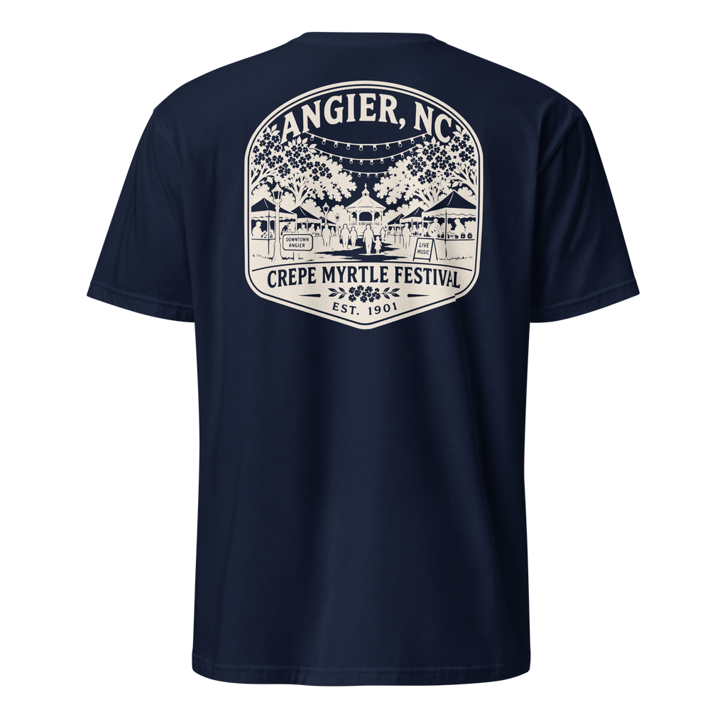 Angier, NC - Crepe Myrtle Festival - Unisex T-Shirt