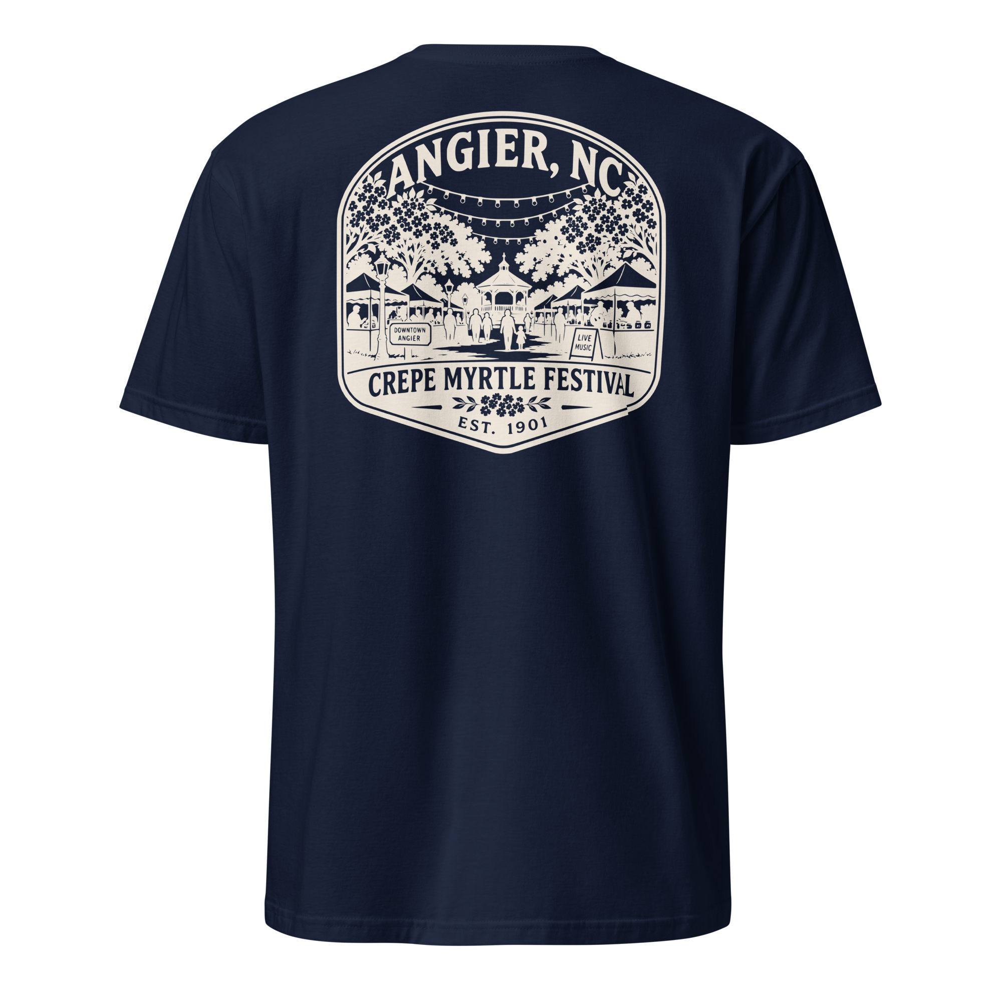 Angier, NC - Crepe Myrtle Festival - Unisex T-Shirt