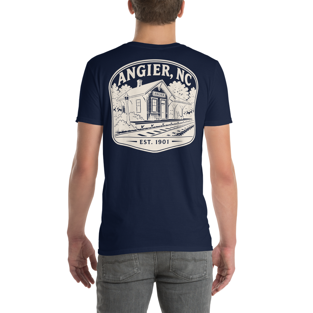 Angier, NC - Railroad Town - Unisex T-Shirt