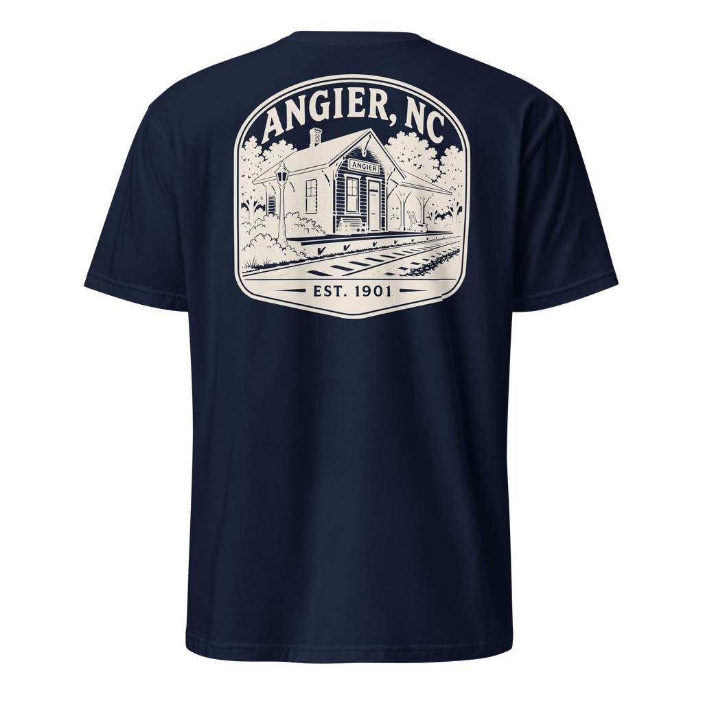 Angier, NC - Railroad Town - Unisex T-Shirt