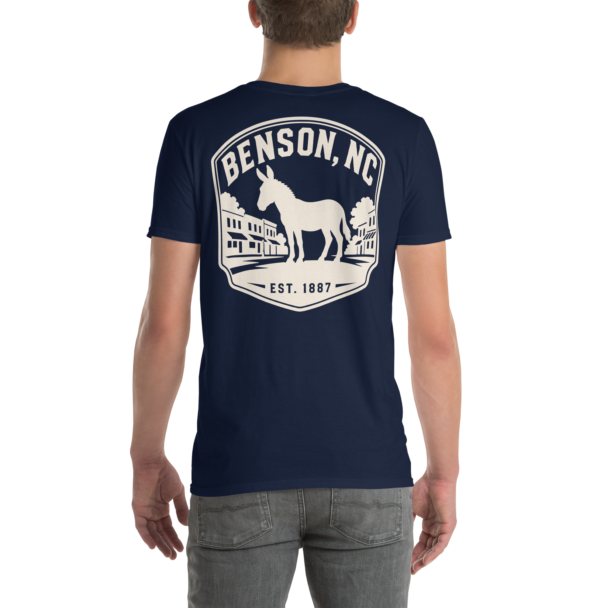 Benson, NC - Mule Town - Unisex T-Shirt