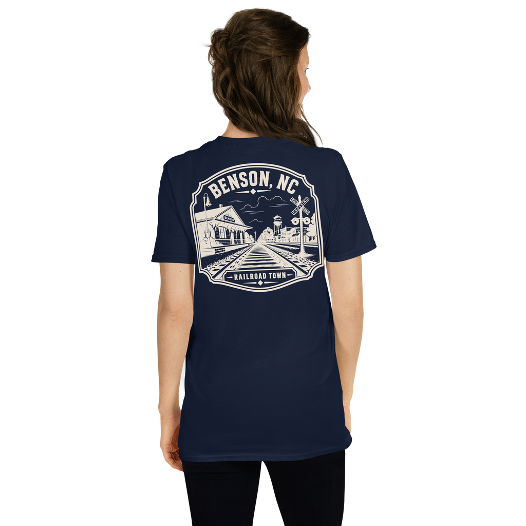 Benson, NC - Railroad Town - Unisex T-Shirt
