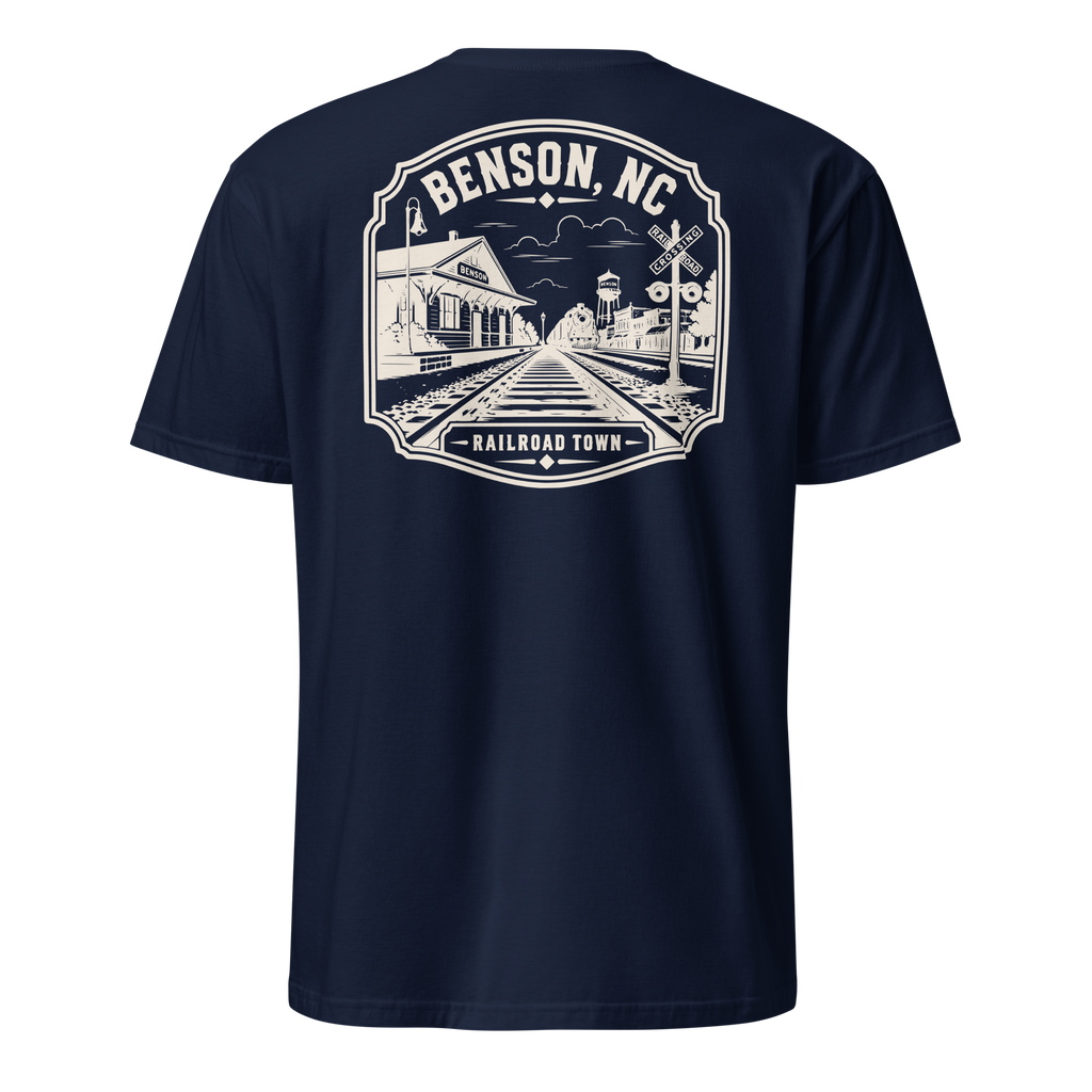Benson, NC - Railroad Town - Unisex T-Shirt