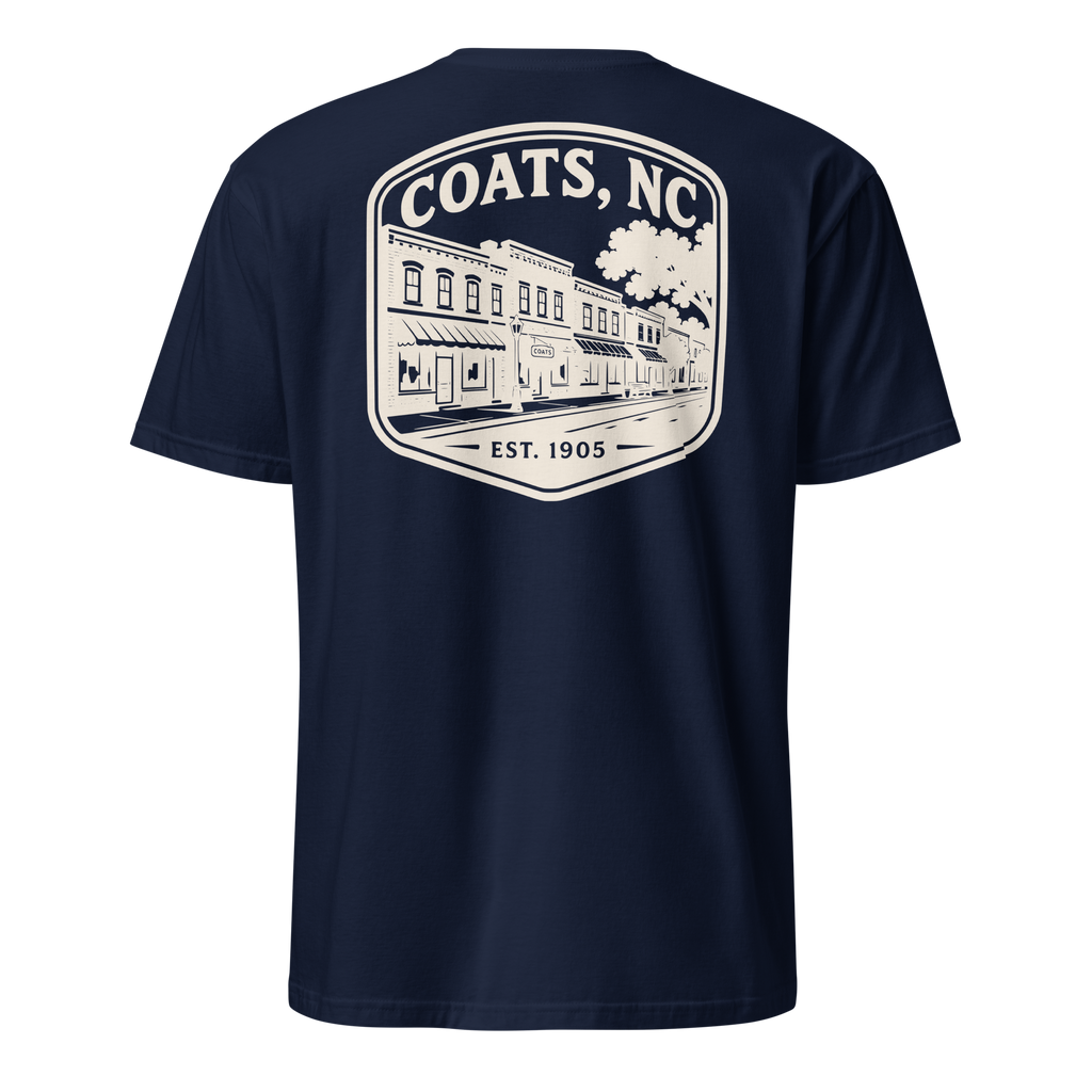 Coats, NC - Downtown - Unisex T-Shirt