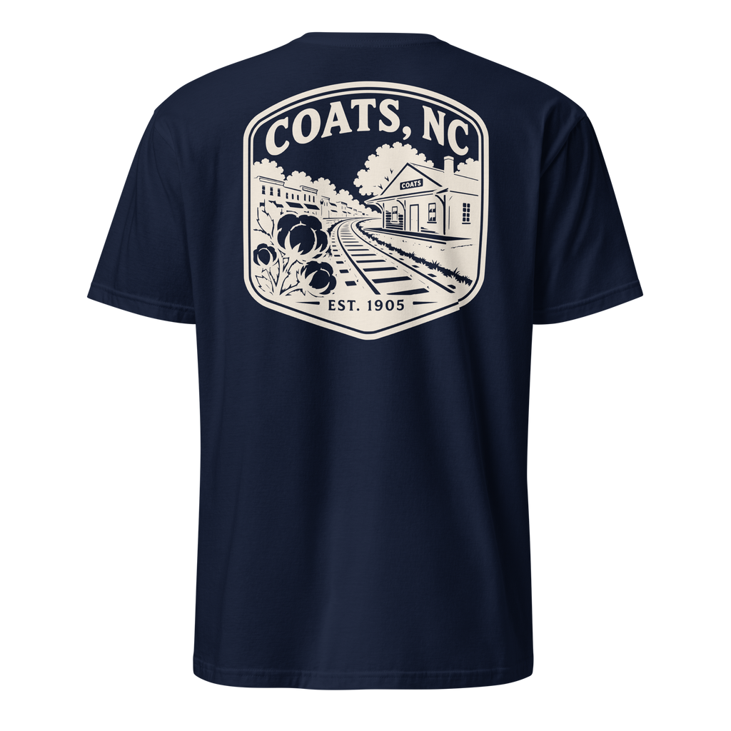 Coats, NC - RR/Cotton Town - Unisex T-Shirt