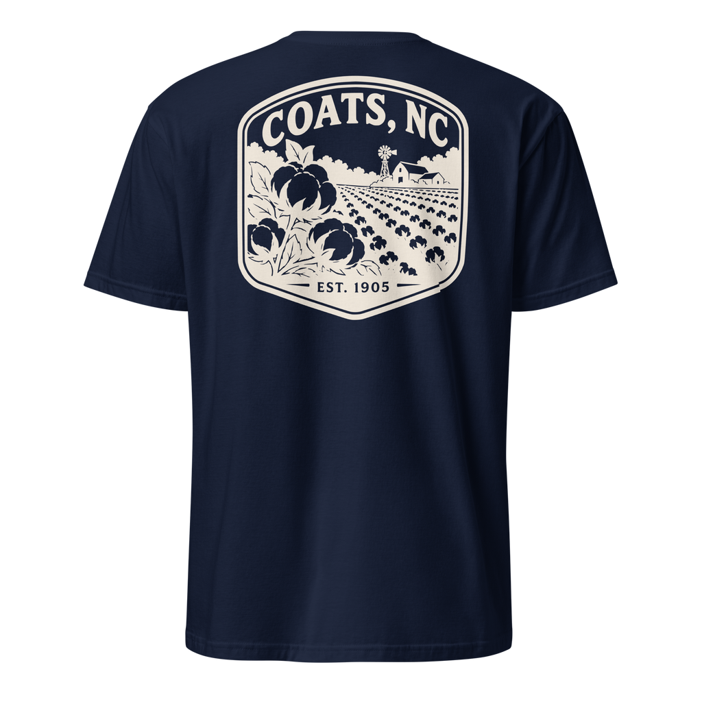 Coats, NC - Cotton Farm - Unisex T-Shirt