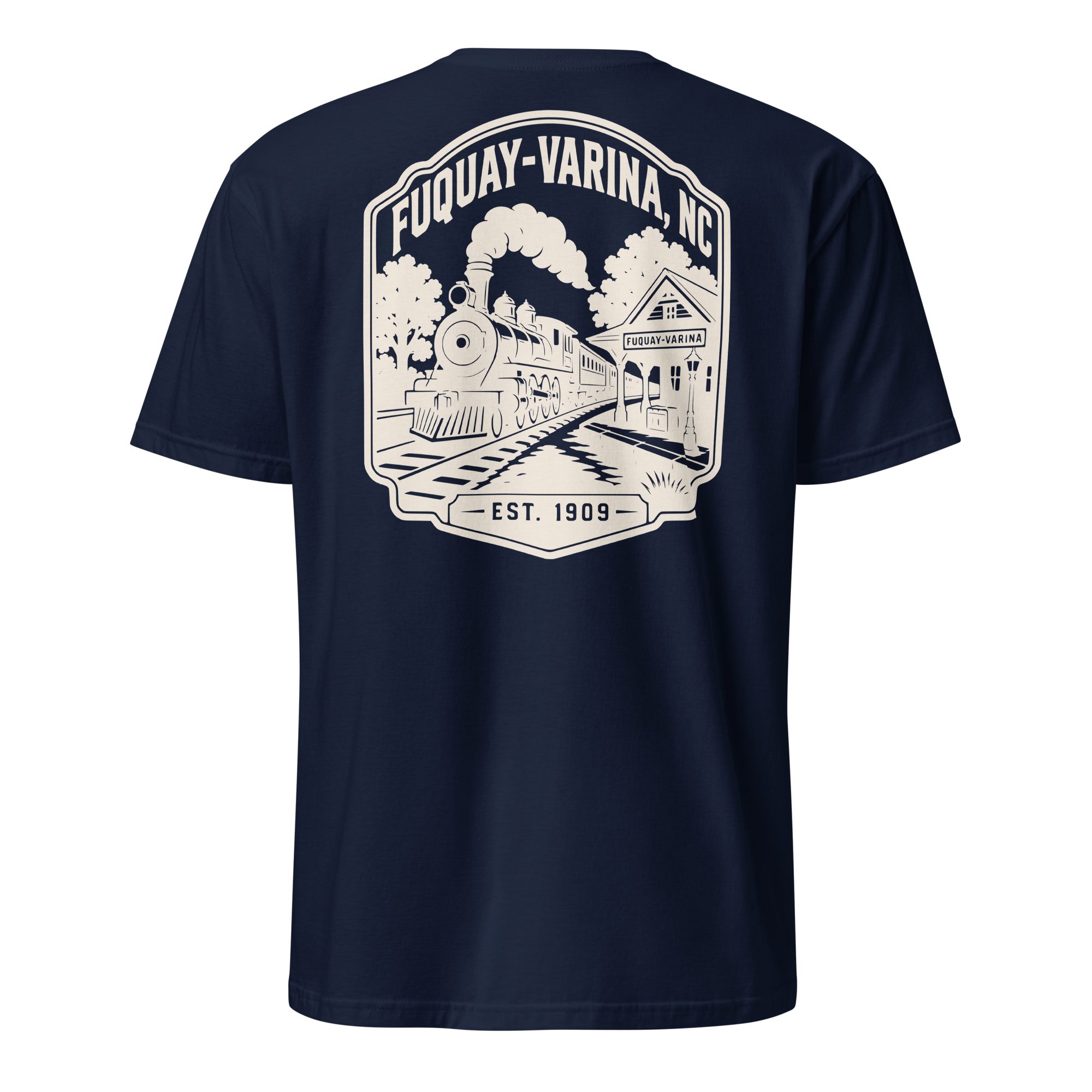 Fuquay-Varina, NC - Railroad Town - Unisex T-Shirt