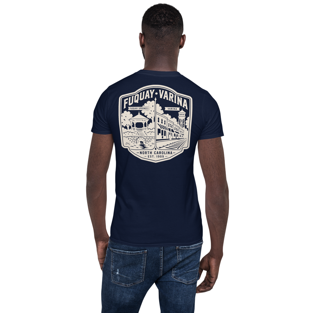 Fuquay-Varina, NC - Two Towns - Unisex T-Shirt