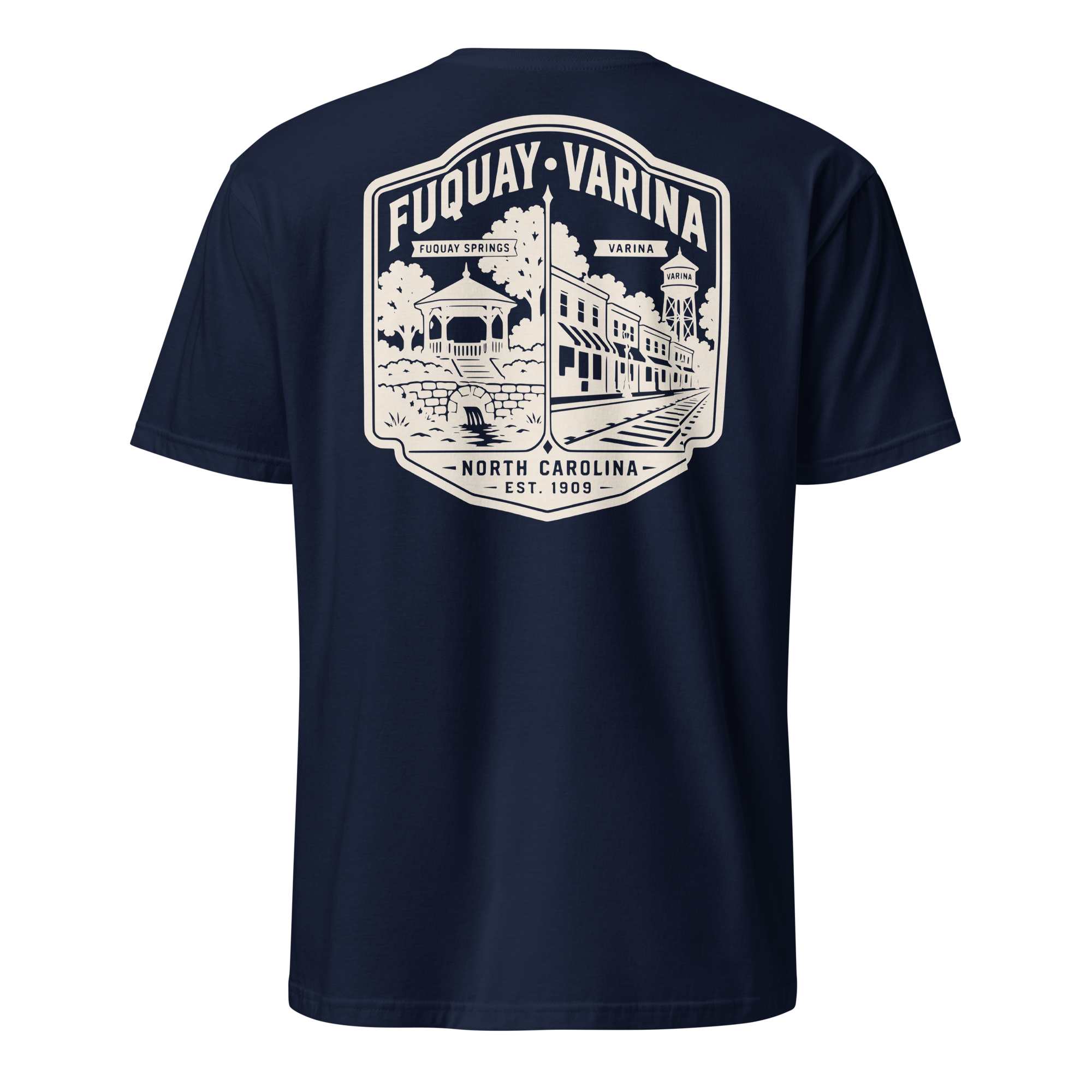 Fuquay-Varina, NC - Two Towns - Unisex T-Shirt