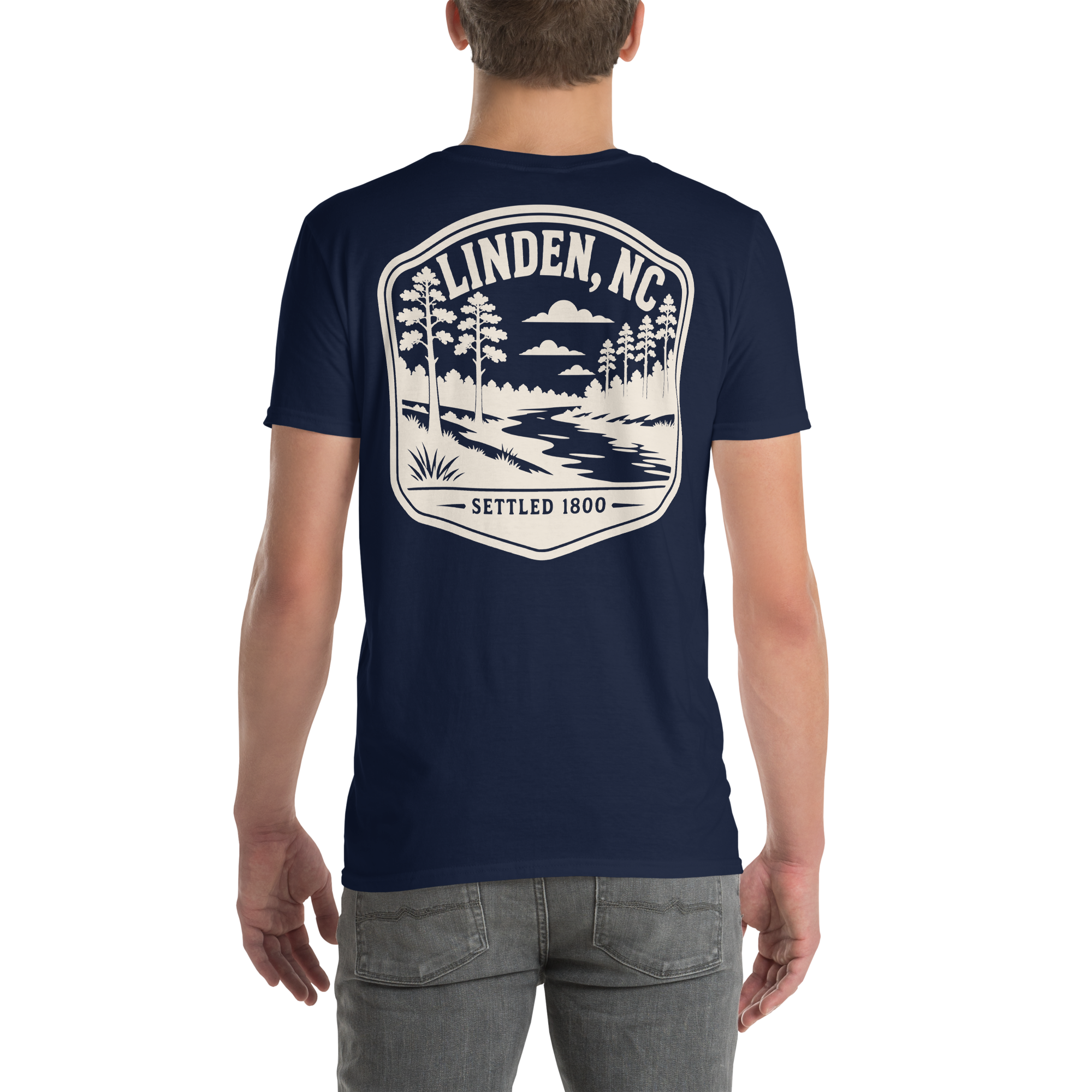 Linden, NC - Little River - Unisex T-Shirt