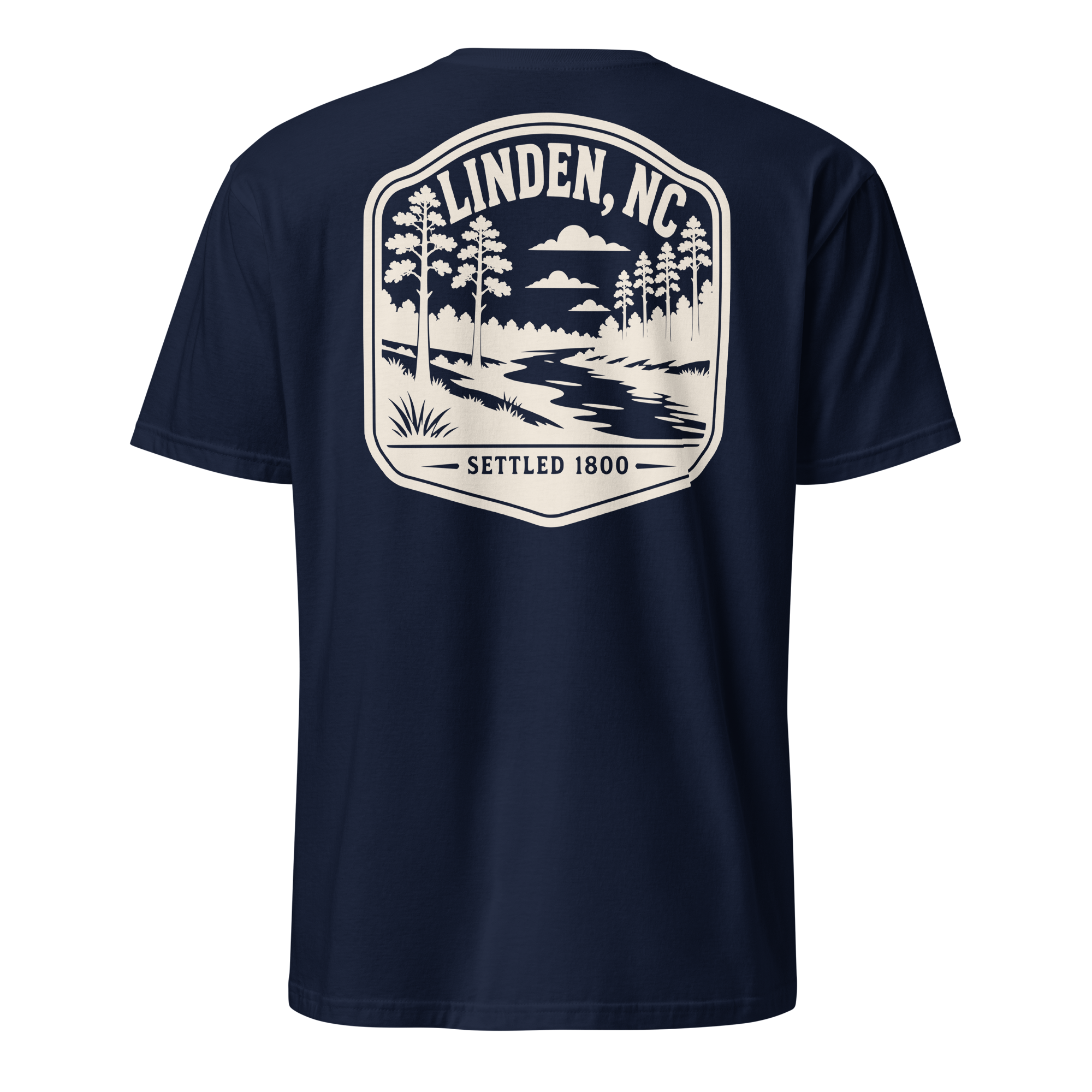 Linden, NC - Little River - Unisex T-Shirt