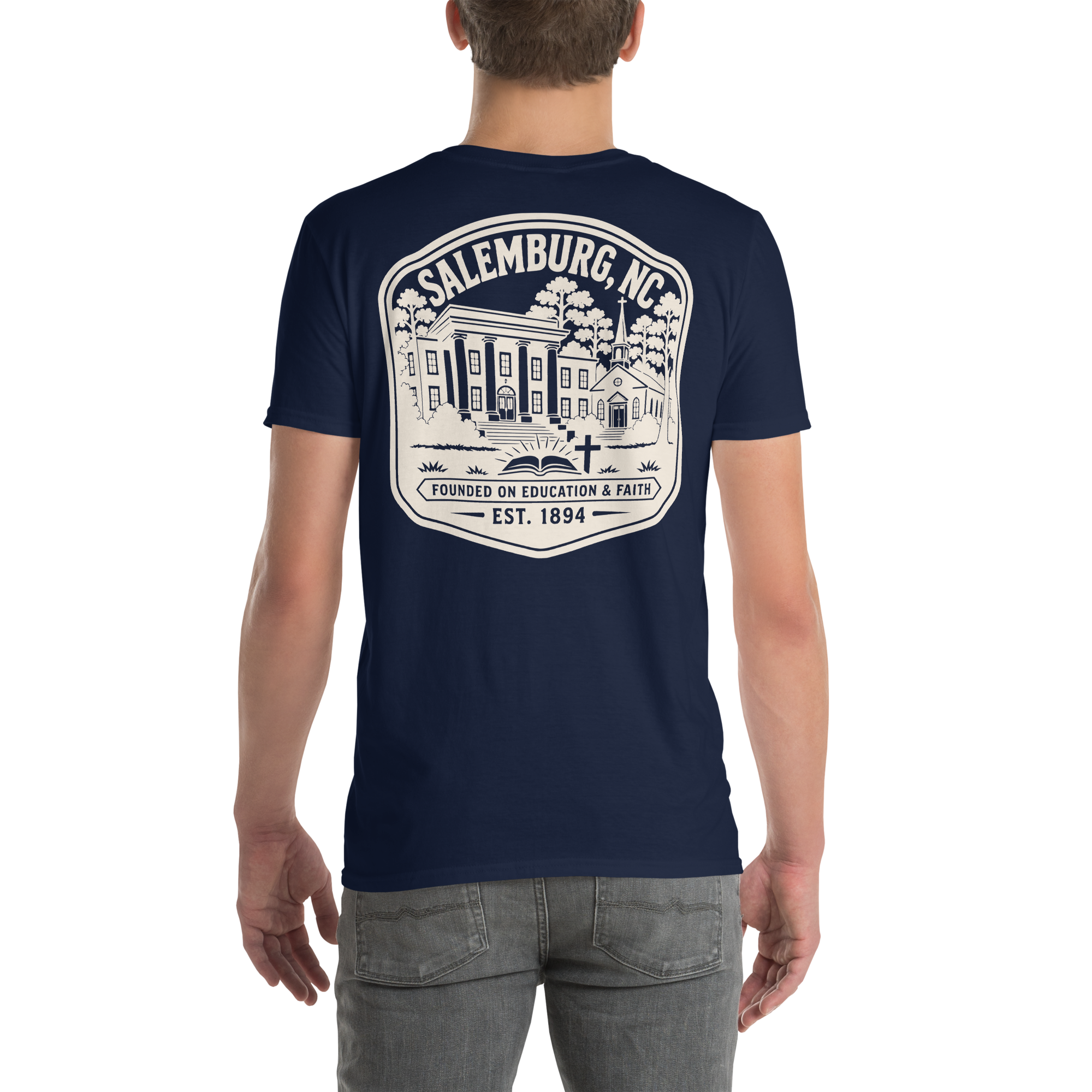 Salemburg, NC - Faith & Education - Unisex T-Shirt