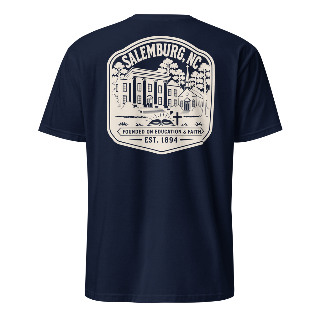 Salemburg, NC - Faith & Education - Unisex T-Shirt