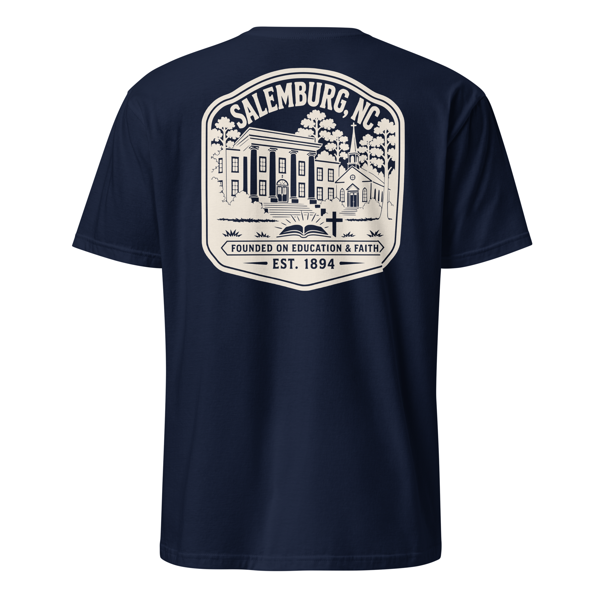 Salemburg, NC - Faith & Education - Unisex T-Shirt