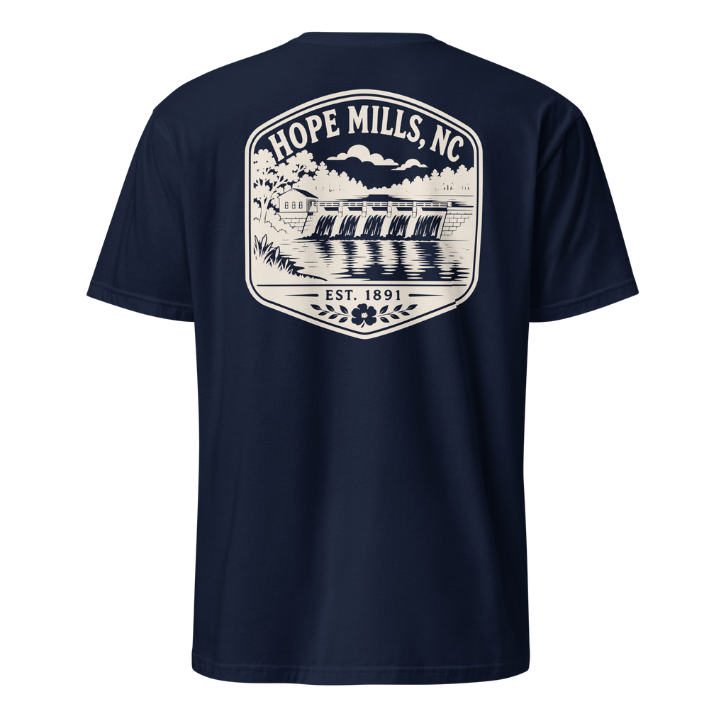 Hope Mills, NC - Hope Mills Dam - Unisex T-Shirt