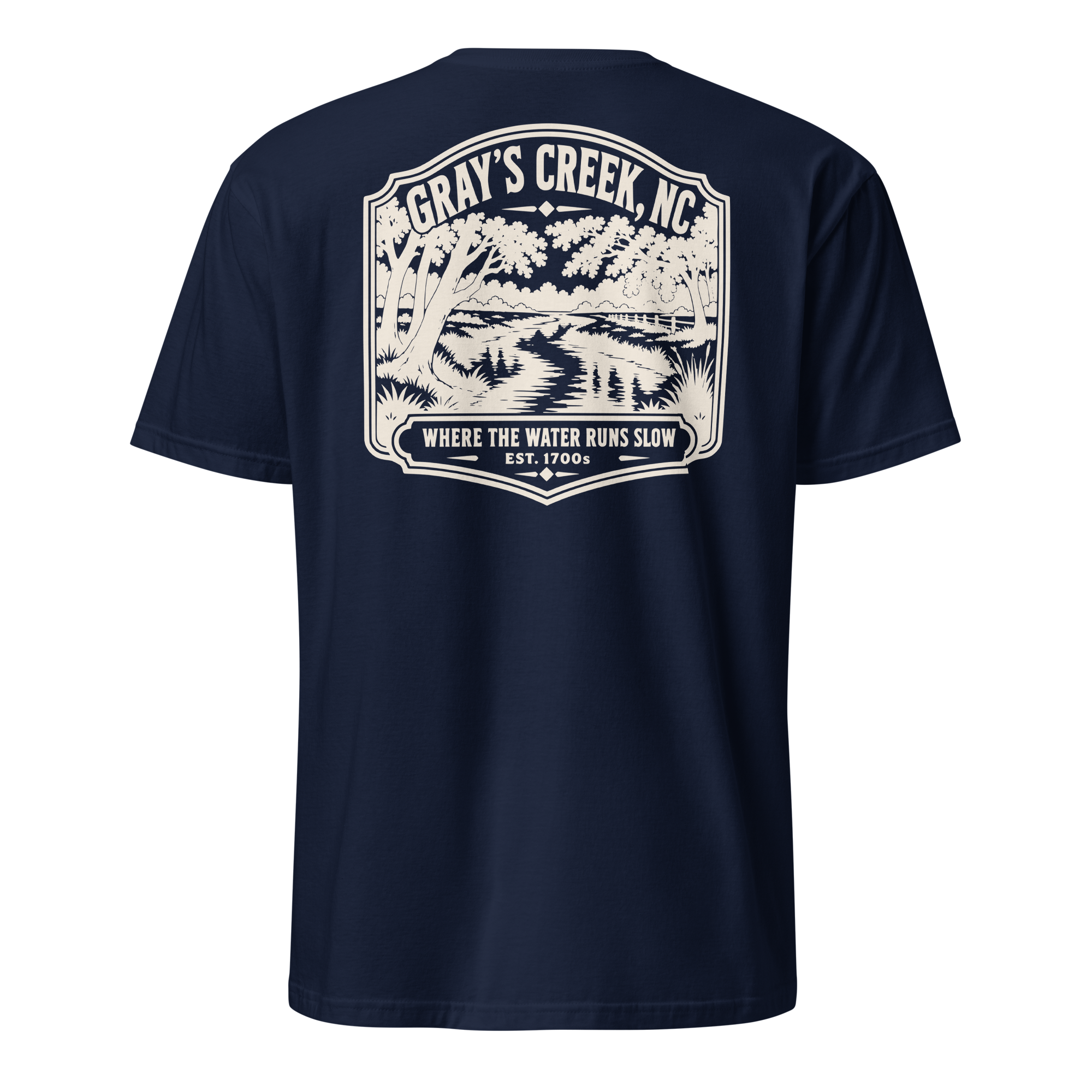Gray's Creek, NC - The Creek - Unisex T-Shirt