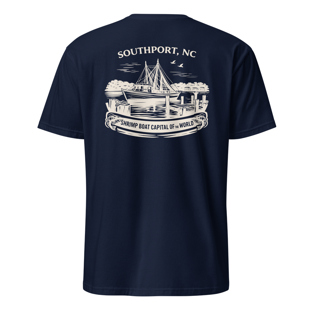 Southport, NC - Shrimp Boat Capital - Unisex T-Shirt