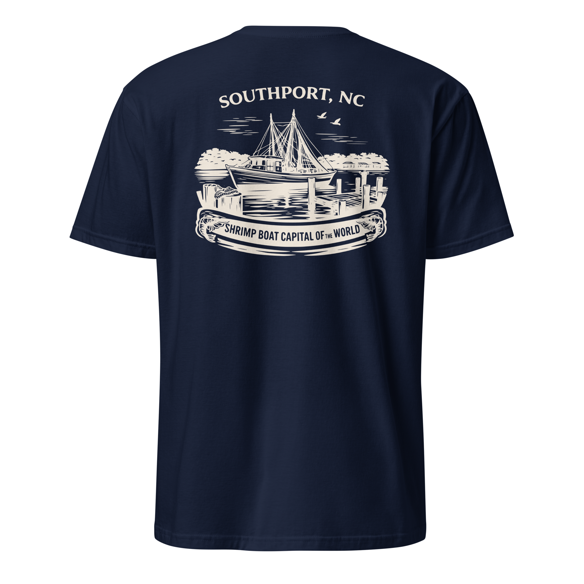 Southport, NC - Shrimp Boat Capital - Unisex T-Shirt