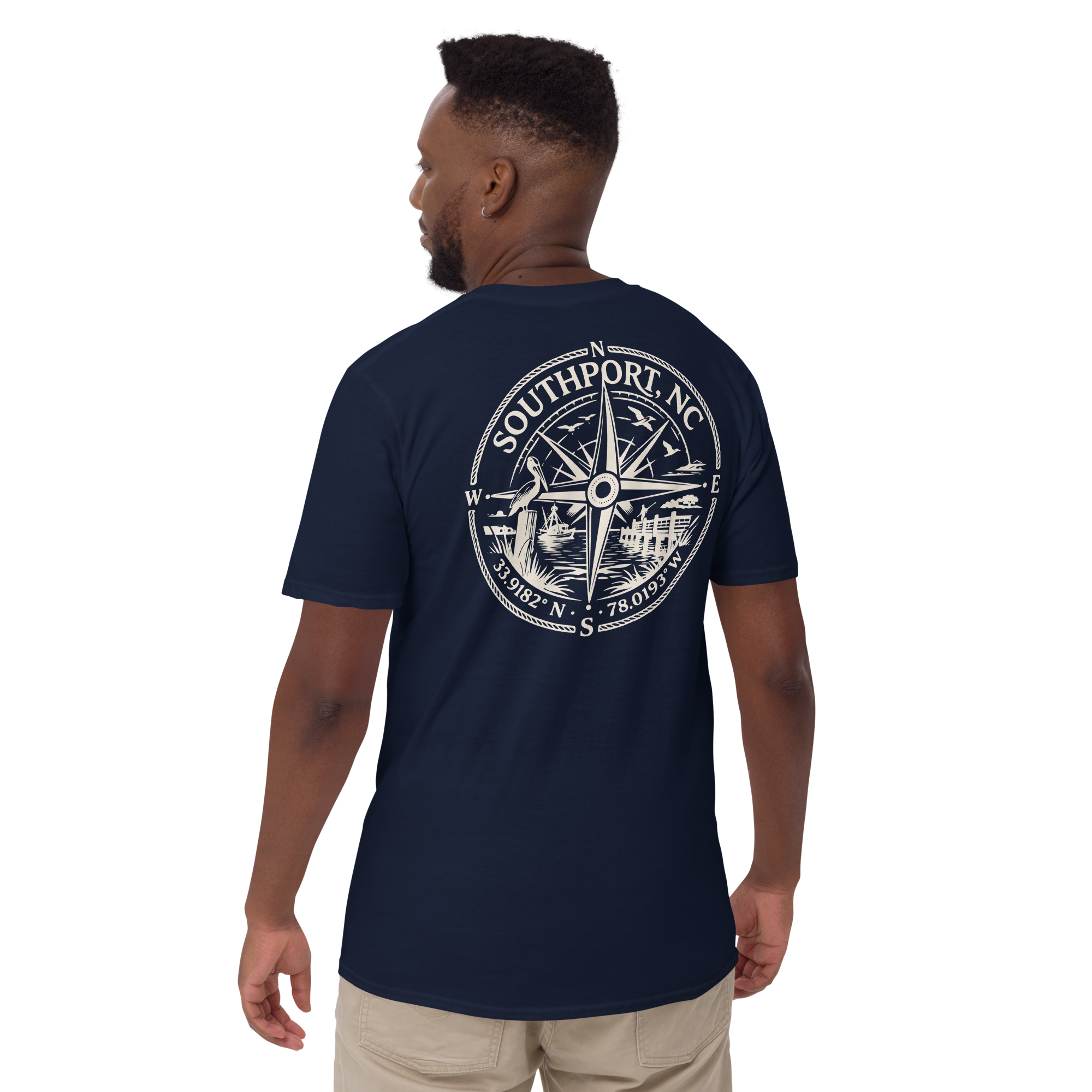 Southport, NC - Compass - Unisex T-Shirt