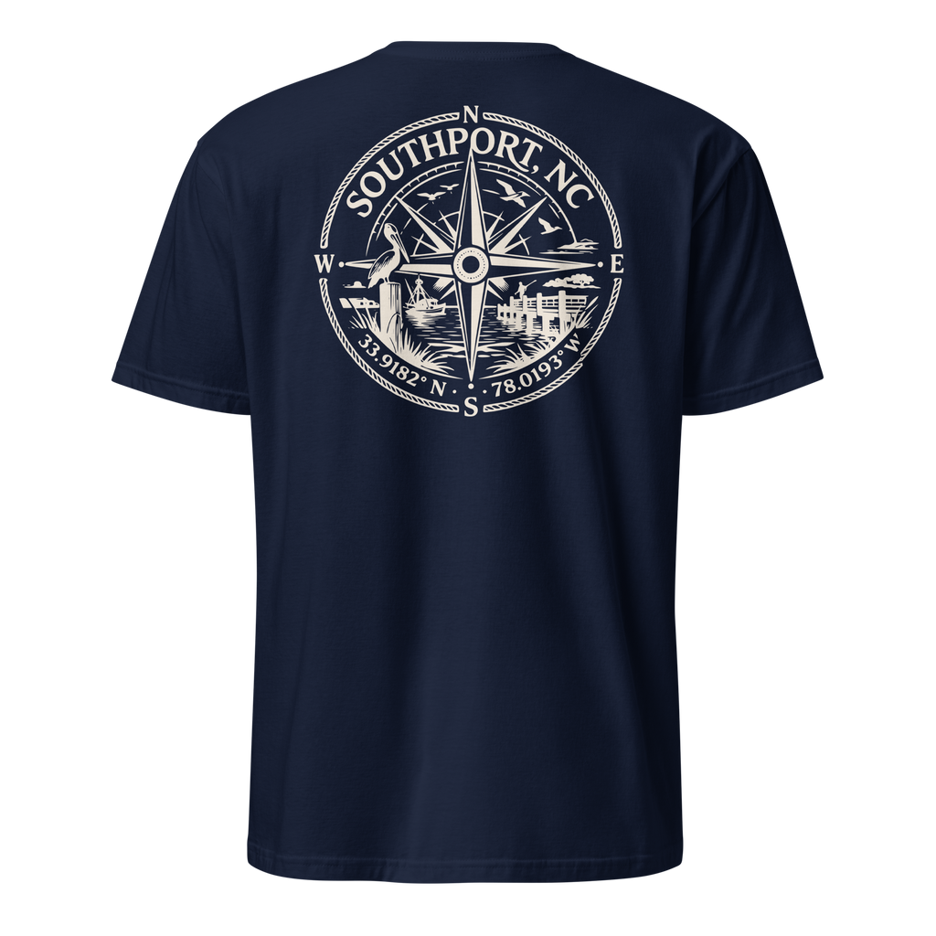 Southport, NC - Compass - Unisex T-Shirt