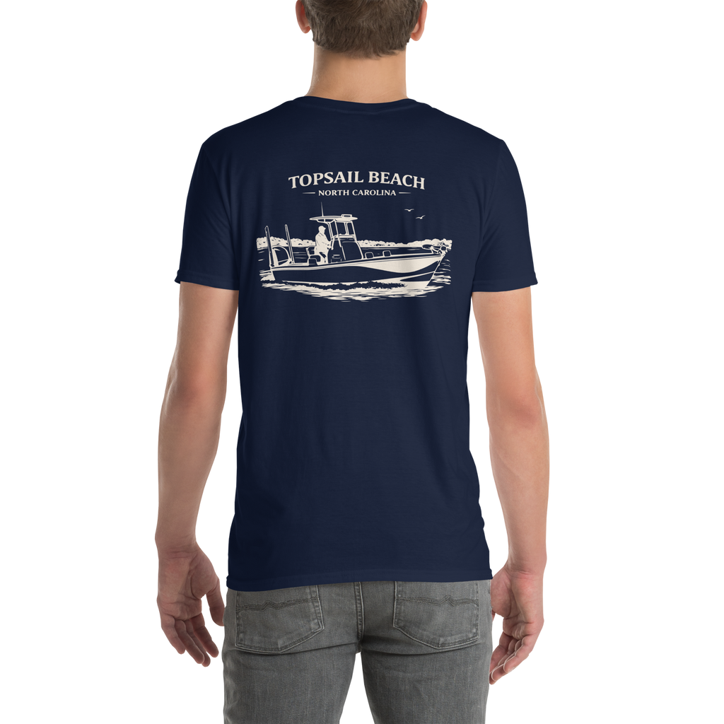 Topsail Beach, NC - Boat Days - Unisex T-Shirt