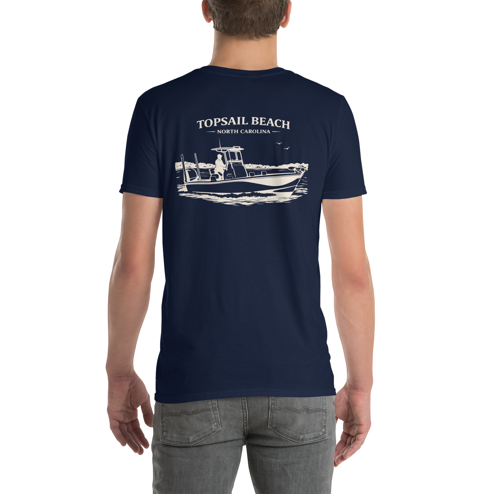 Topsail Beach, NC - Boat Days - Unisex T-Shirt