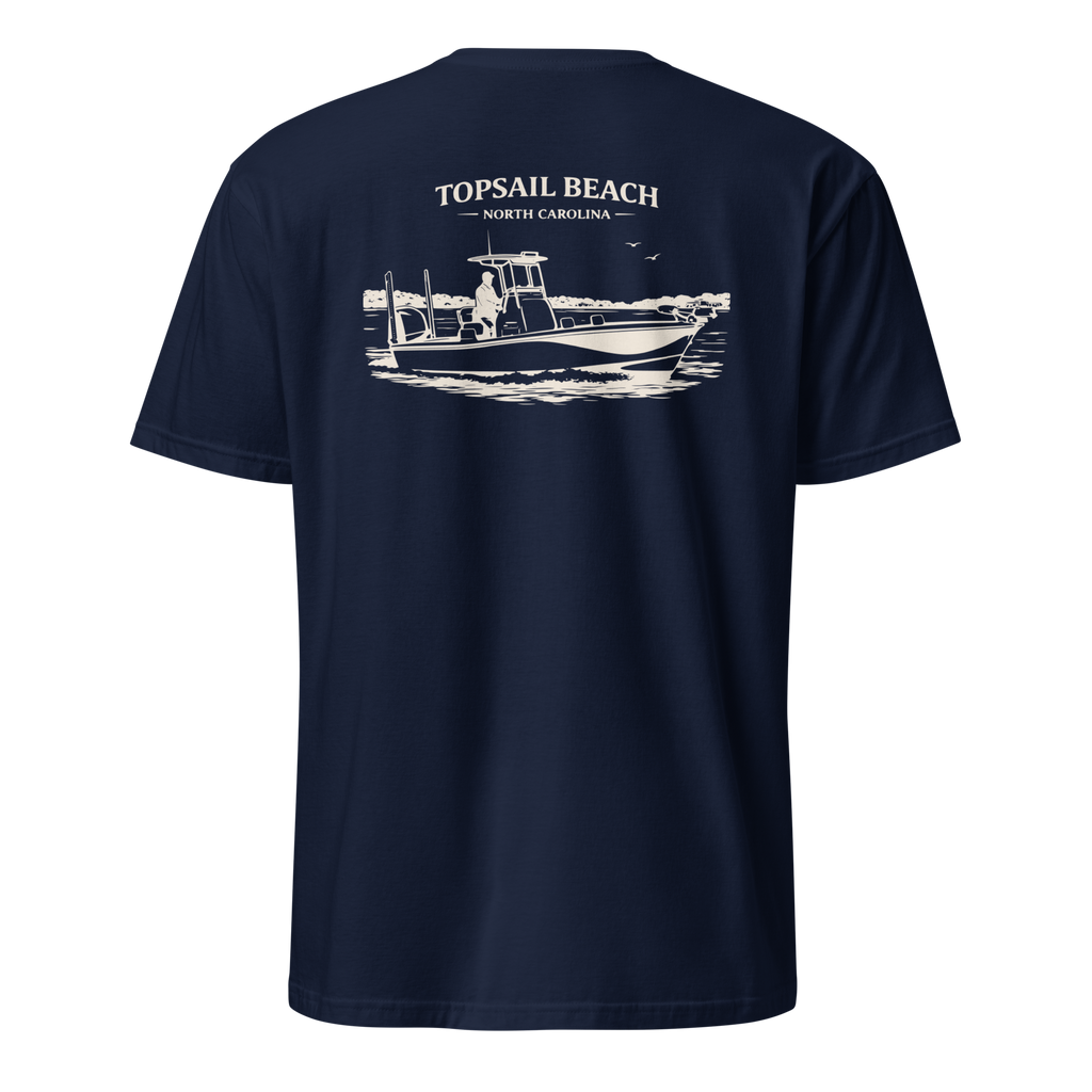 Topsail Beach, NC - Boat Days - Unisex T-Shirt
