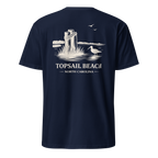 Topsail Beach, NC - The Sandpiper - Unisex T-Shirt