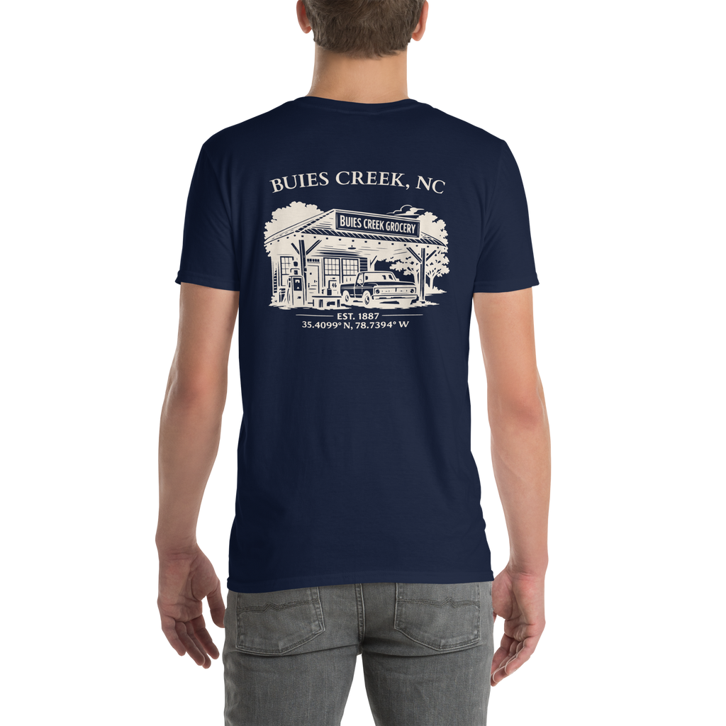 Buies Creek, NC - Buies Creek Grocery - Short-Sleeve Unisex T-Shirt