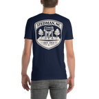 Stedman, NC - Water Tower Shield Badge - Unisex T-Shirt