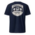 Stedman, NC - Water Tower Shield Badge - Unisex T-Shirt