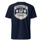 Stedman, NC - Water Tower Shield Badge - Unisex T-Shirt