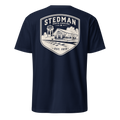 Stedman, NC - Train Depot Badge - Unisex T-Shirt