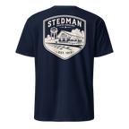 Stedman, NC - Train Depot Badge - Unisex T-Shirt