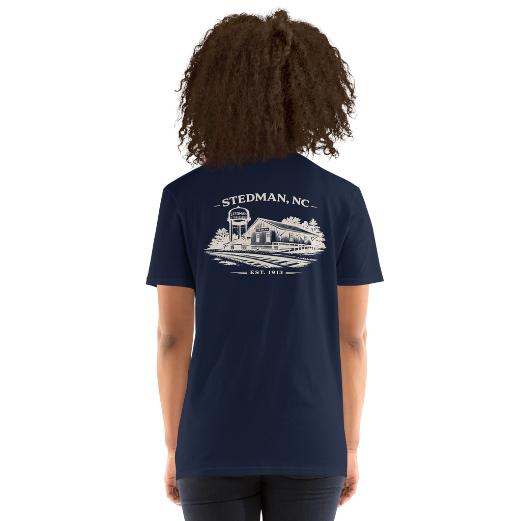 Stedman, NC - Train Depot - Unisex T-Shirt