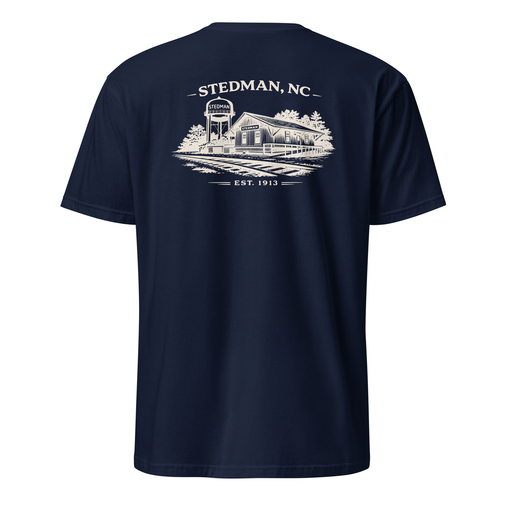 Stedman, NC - Train Depot - Unisex T-Shirt