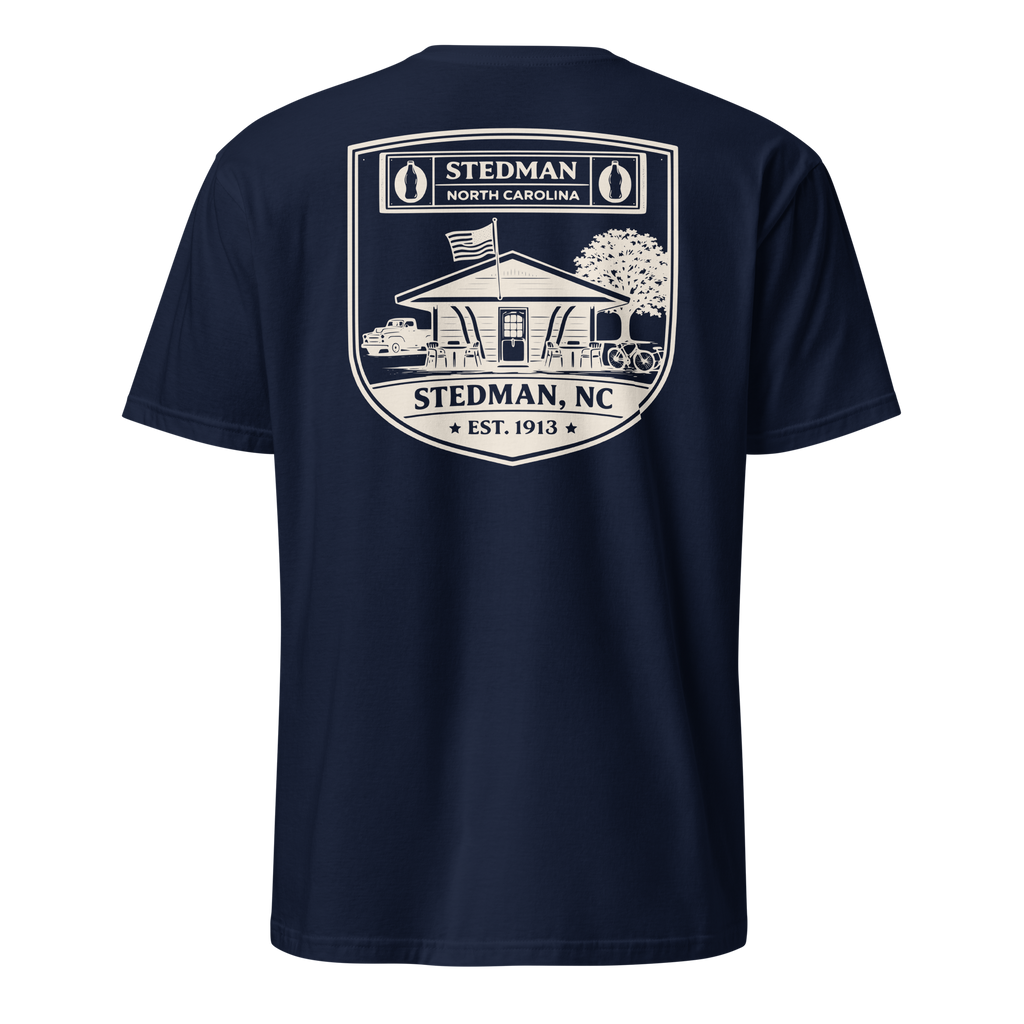 Stedman, NC - Soda Shop Badge - Unisex T-Shirt