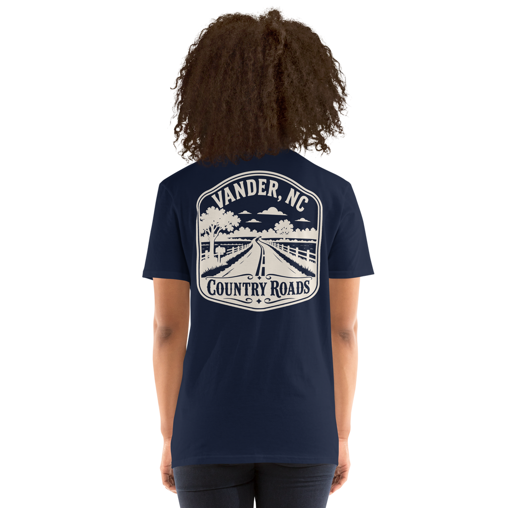 Vander, NC - Country Roads - Unisex T-Shirt