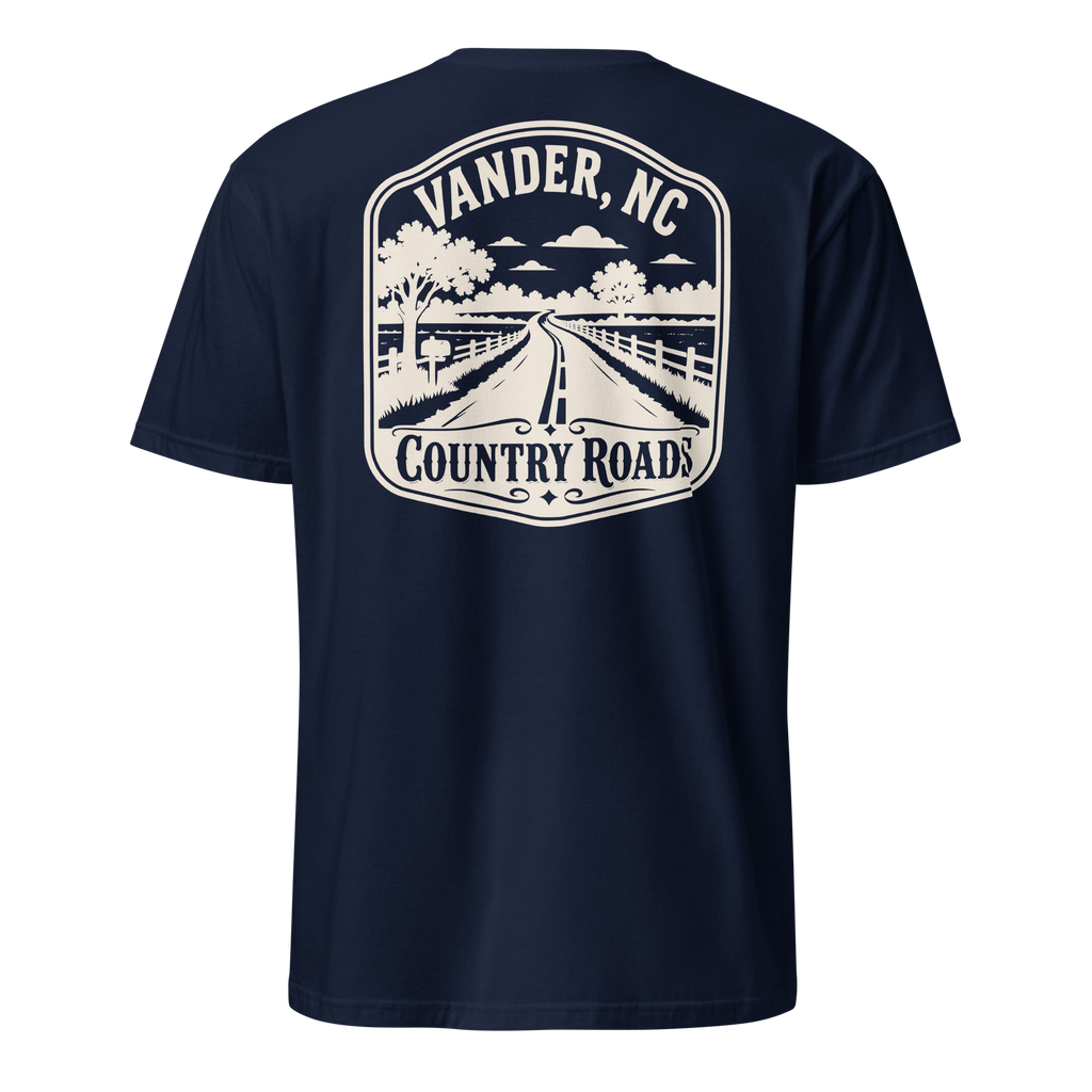 Vander, NC - Country Roads - Unisex T-Shirt