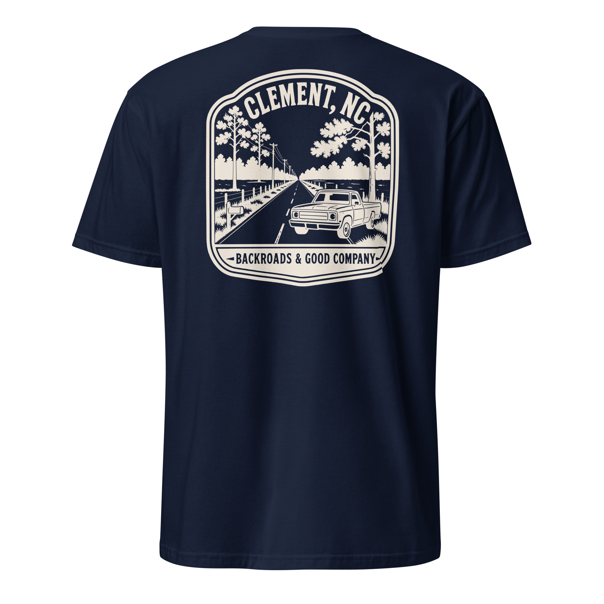 Clement, NC - Country Roads - Unisex T-Shirt
