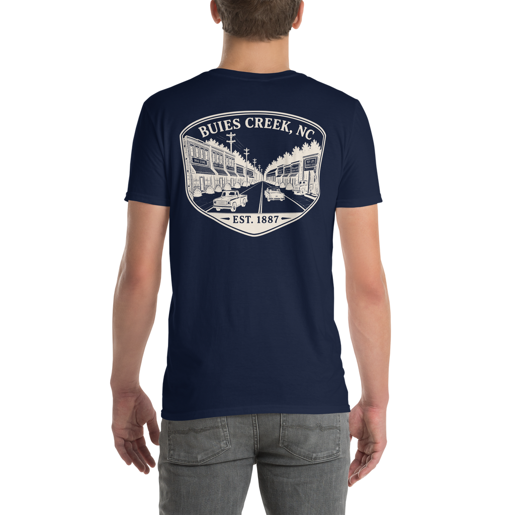 Buies Creek, NC - Main Street - Unisex T-Shirt