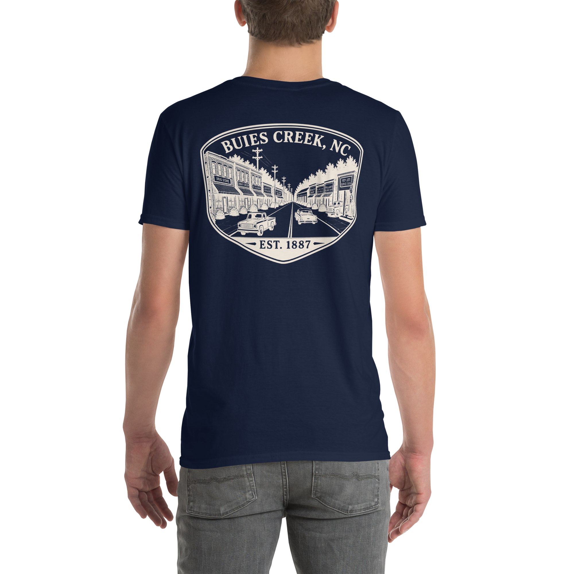 Buies Creek, NC - Main Street - Unisex T-Shirt